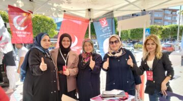 Yeniden Refah Partisi Safranbolu Kadın Kolları Stand Çalışması Yaptı