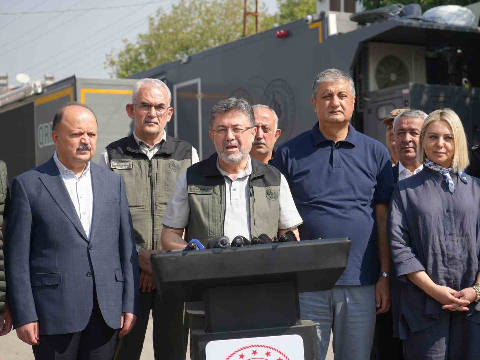 Orman Bakanı Yumaklı Karabük’te Yangın Bölgesinde İnceleme Yaptı.