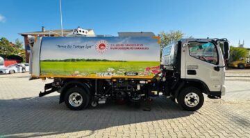 Eflani Belediyesine Sıfır Yol Süpürme Aracı