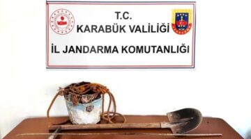 Eflani’de İzinsiz Kazı Yapan 2 Şahıs Suçüstü Yakalandı