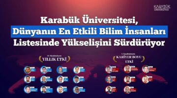 KBÜ, Dünyanın En Etkili Bilim İnsanları Listesinde Yükselişini Sürdürüyor
