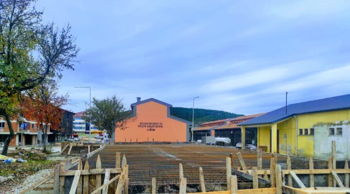 TARIM KREDİ YENİ BİNASINI YAPIYOR.