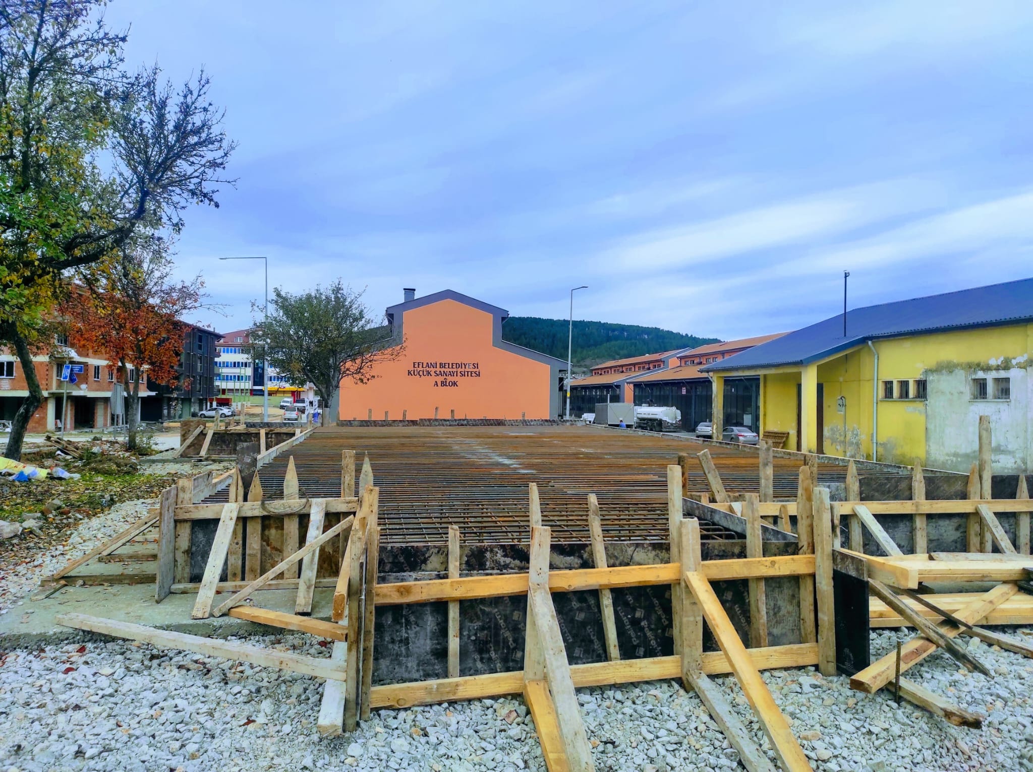 TARIM KREDİ YENİ BİNASINI YAPIYOR.