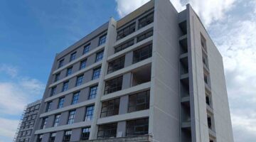 Karabük’te öğrenci yurdu inşaatında çalışmalar sürüyor