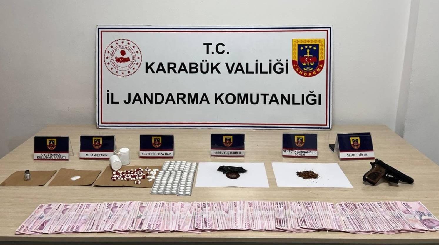 Karabük İl Jandarmadan Uyuşturucu Operasyonu 7 kişi yakalandı