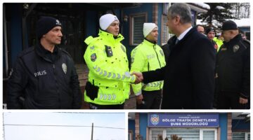 Vali Yavuz, Yılın Son Günü Polis-Jandarma Noktalarını Denetledi