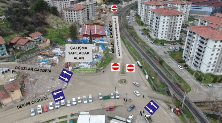 Karabük Melise Caddesi Trafiğe Kapalı; İşte Alternatif Yollar..