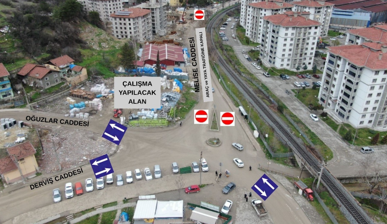 Karabük Melise Caddesi Trafiğe Kapalı; İşte Alternatif Yollar..