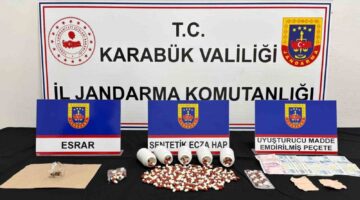 Karabük’te uyuşturucu operasyonunda 3 kişi gözaltı