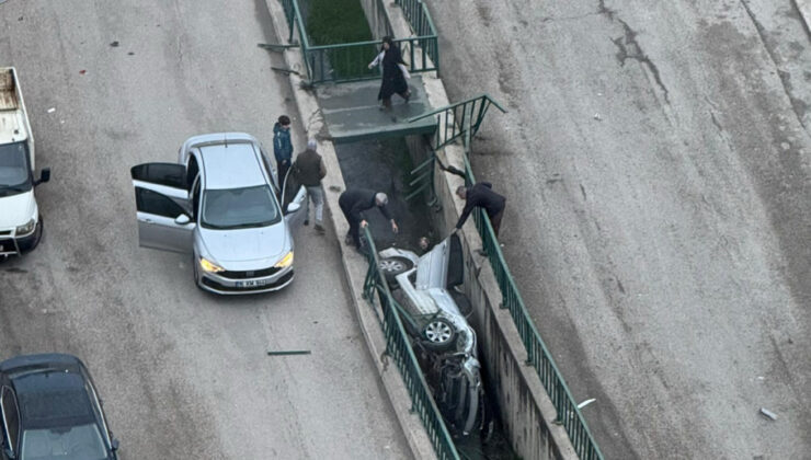 Karabük’te Park Halindeki Araçlara Çarparak Kanala Düşen Ehliyetsiz ve alkollü sürücüye 265 bin TL ceza