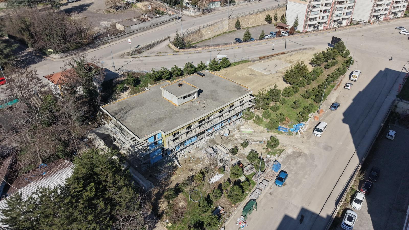 Karabük’te Aktif Yaş Alma Merkezi İnşaatı Devam Ediyor