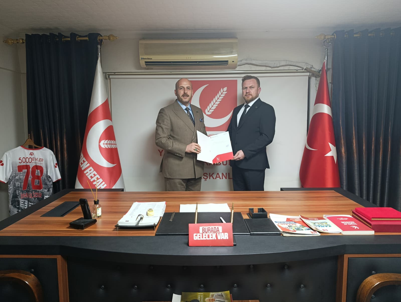 Yeniden Refah Partisi Karabük Merkez İlçe Başkanlığı görevine Faruk ALTIOK atandı.