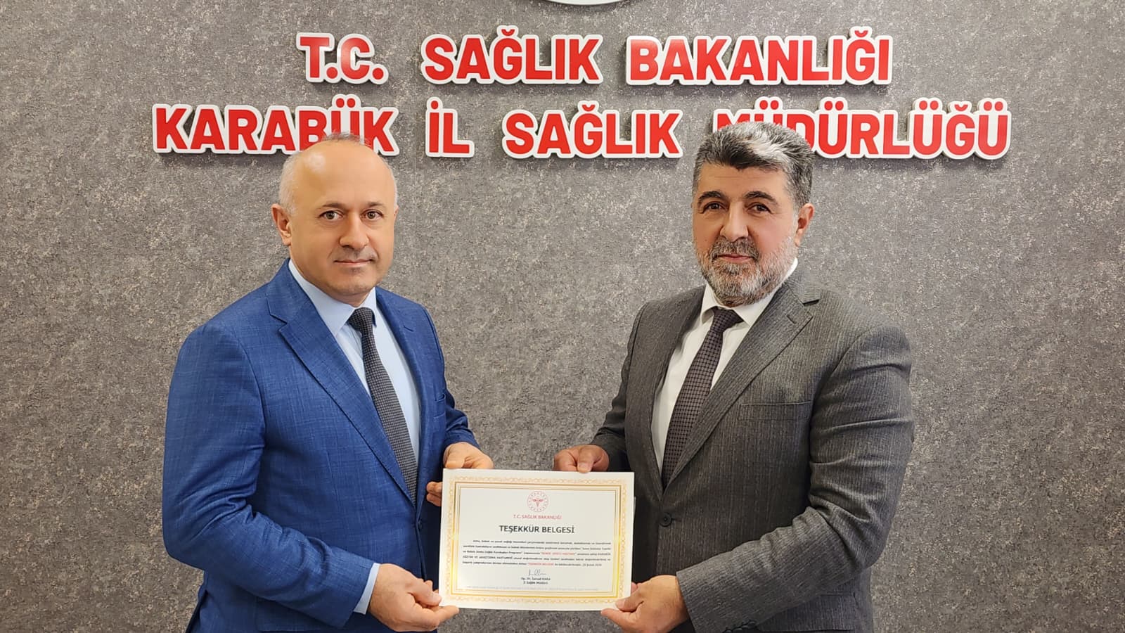 KARABÜK EĞİTİM VE ARAŞTIRMA HASTANESİ’NE ANNE VE BEBEK SAĞLIĞINDA İKİ BAŞARI BELGESİ