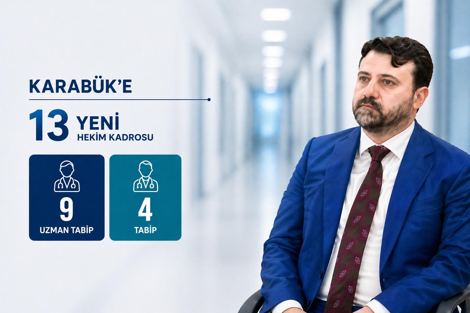 Milletvekili Şahin: “Karabük’ün sağlık kadrosu her geçen gün daha da güçleniyor”
