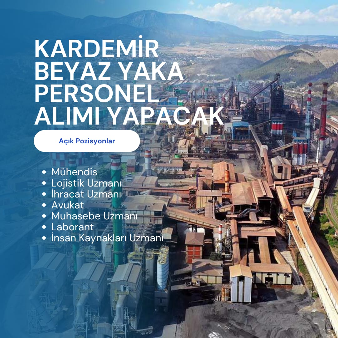 KARDEMİR personel alacak