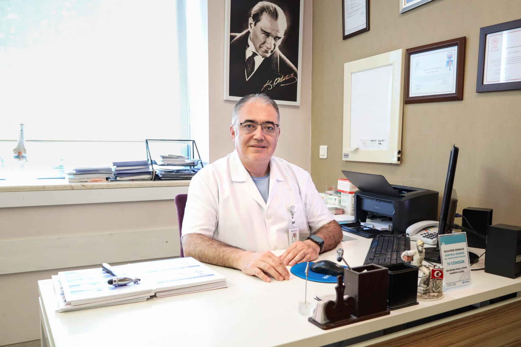 ÖZEL MEDİKAR HASTANESİ FİZİK TEDAVİ VE REHABİLİTASYON UZMANI  UZM. DR. NECDET ÇATALBAŞ İLE RÖPORTAJ