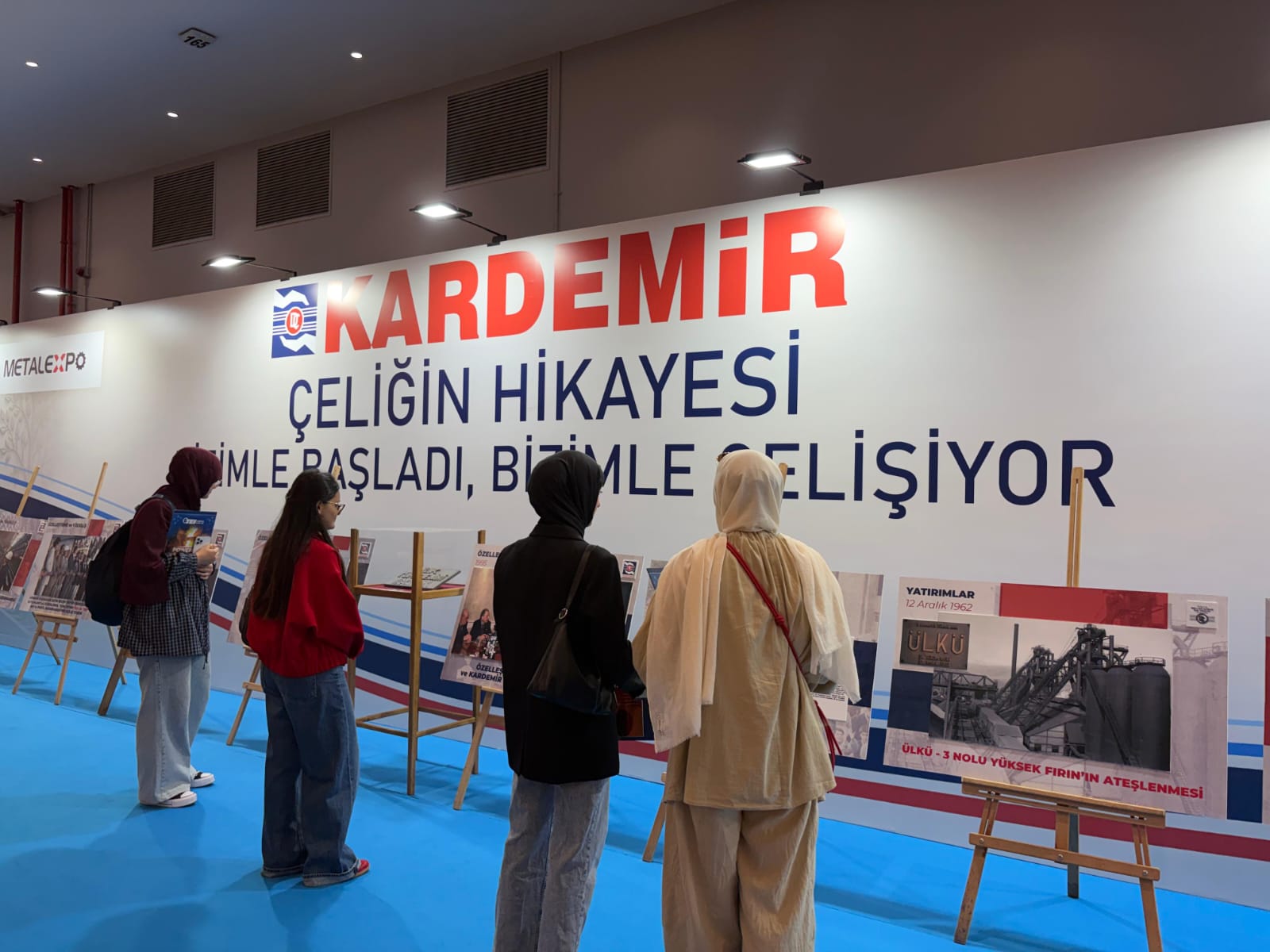 KARDEMİR, METALEXPO’DA ÜRETİM GÜCÜ VE ÇELİĞİN HİKÂYESİNİ SERGİLEDİ