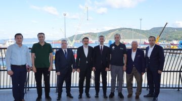 KARDEMİR HEYETİNDEN FİLYOS LİMANI’NA STRATEJİK ZİYARET